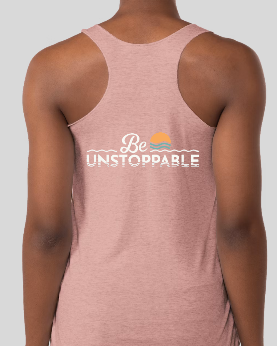 SurfMAD! Sun Racerback Tank - Women's (BeUNSTOPPABLE)