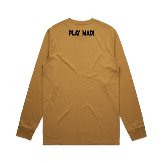 PlayMAD! with Small Athlete Logo Long-Sleeve T