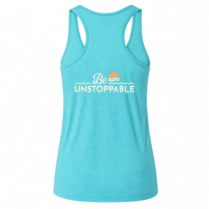 SurfMAD! Sun Racerback Tank - Women's (BeUNSTOPPABLE)