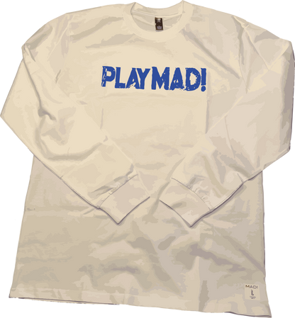 PlayMAD! Stepped Logo Vintage Long-T