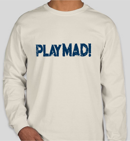 PlayMAD! Stepped Logo Vintage Long-T