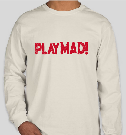 PlayMAD! Stepped Logo Vintage Long-T