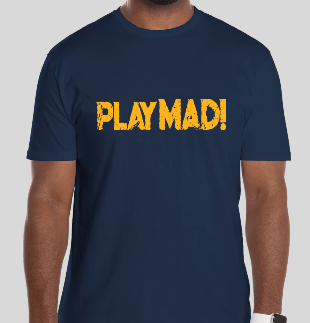 PlayMAD! Stepped Logo Vintage