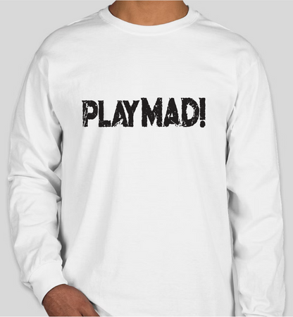 PlayMAD! Stepped Logo Vintage Long-T