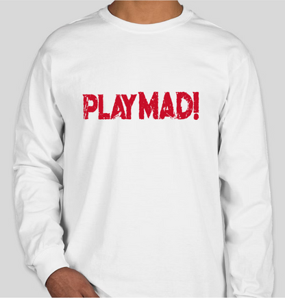 PlayMAD! Stepped Logo Vintage Long-T