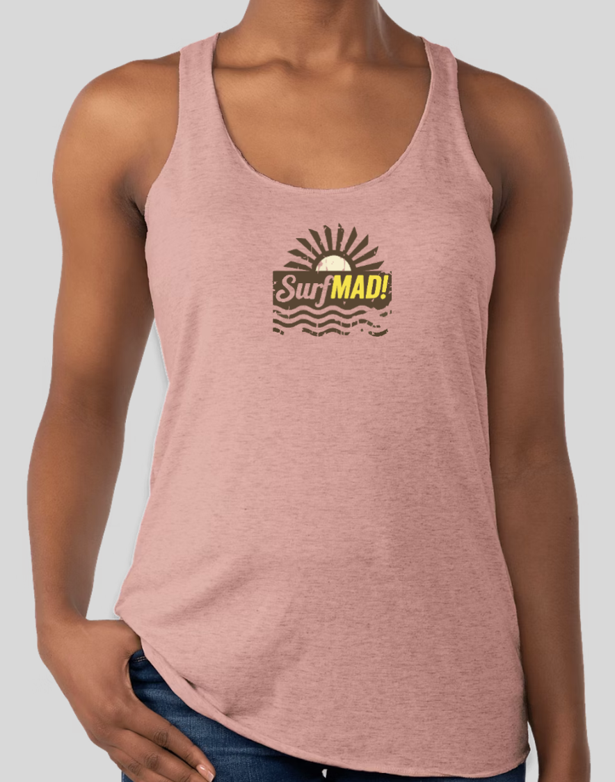SurfMAD! Sun Racerback Tank - Women's