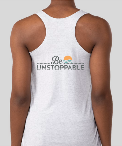 SurfMAD! Sun Racerback Tank - Women's (BeUNSTOPPABLE)