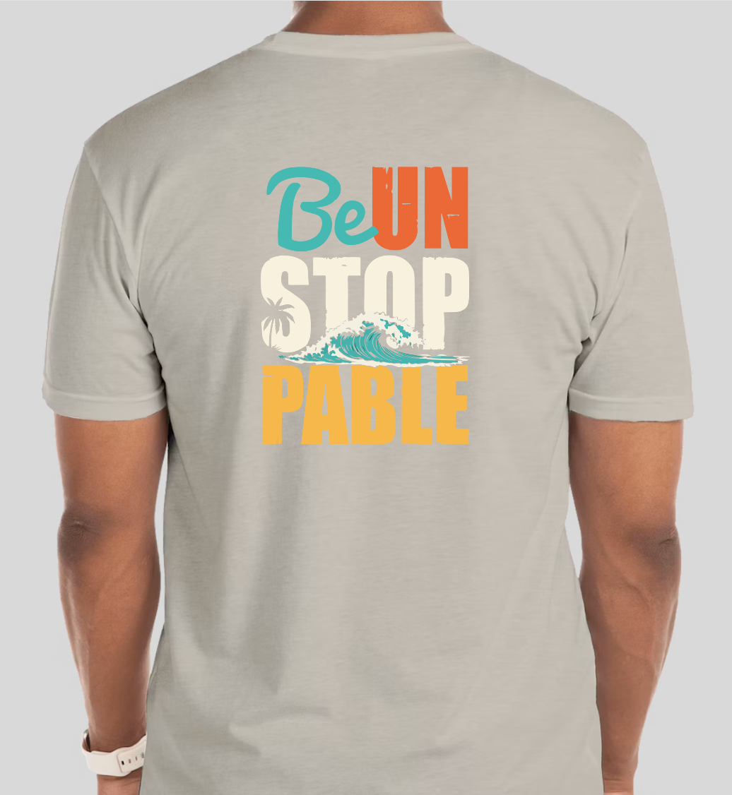 SurfMAD! Surfboard Tee - Men's (BeUNSTOPPABLE)