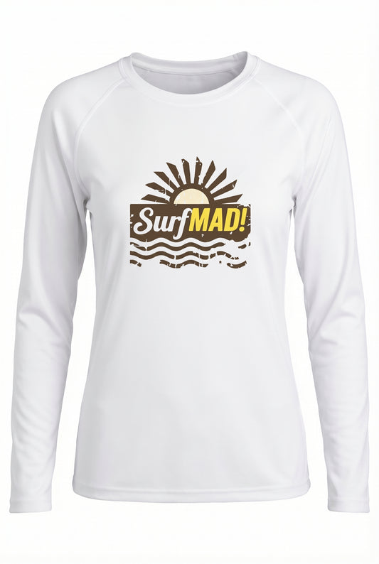 SurfMAD! Sun Long Sleeve Rash Guard - Women's