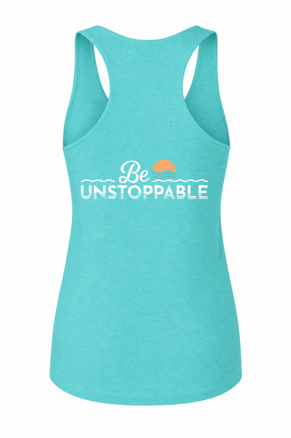 SurfMAD! Sun Racerback Tank - Women's (BeUNSTOPPABLE)