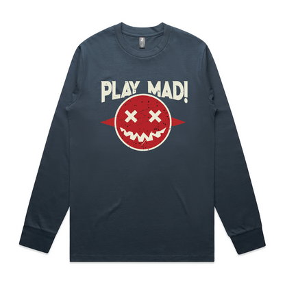 PlayMAD! with Face Logo Long T