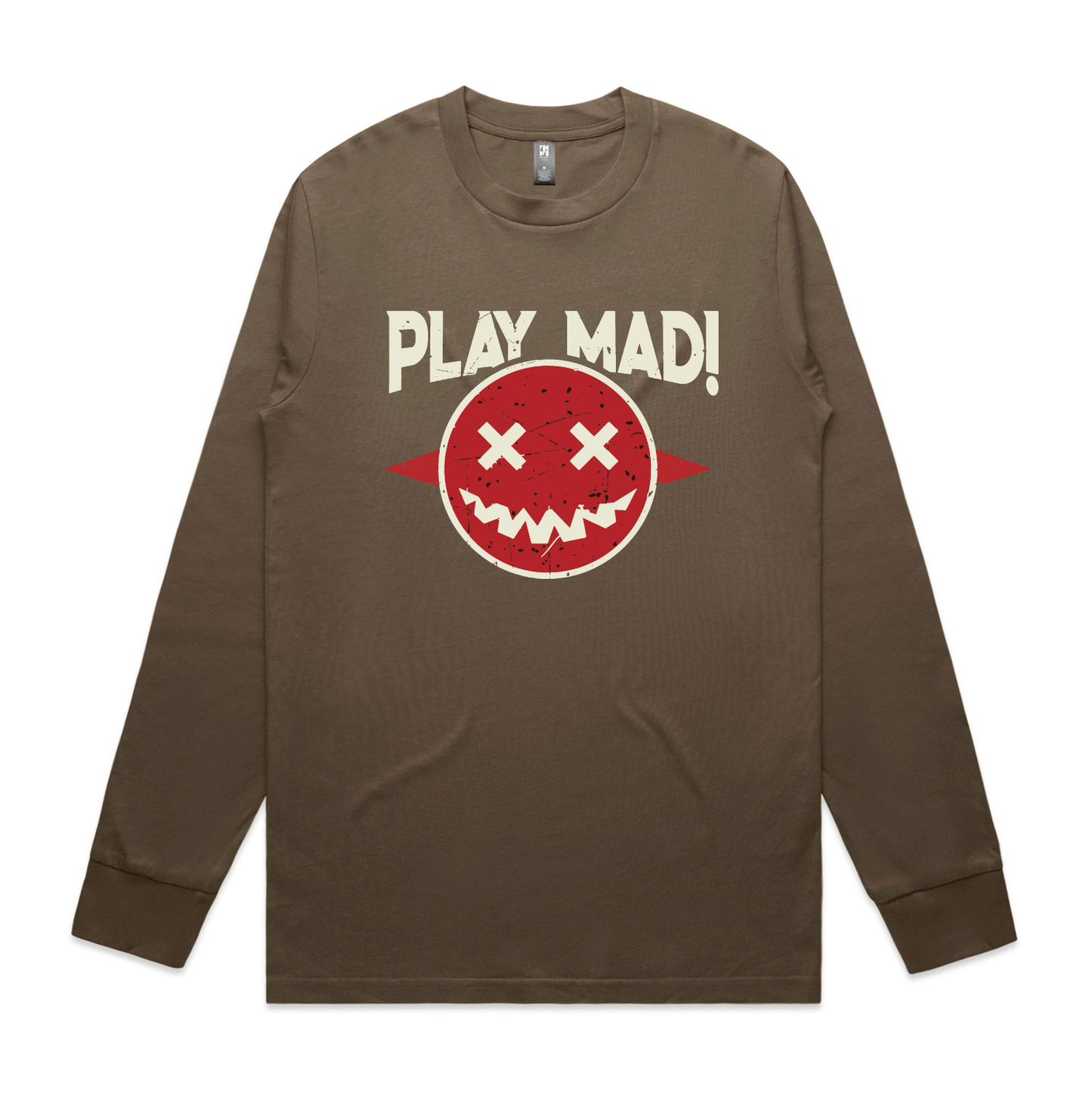 PlayMAD! with Face Logo Long T