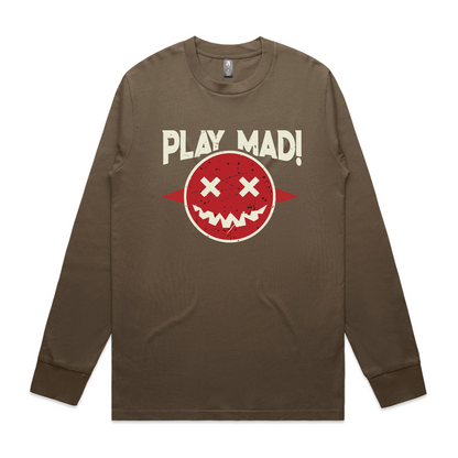 PlayMAD! with Face Logo Long T
