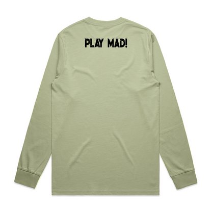 PlayMAD! with Small Athlete Logo Long-Sleeve T