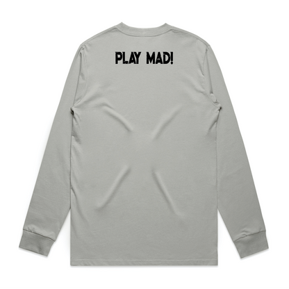 PlayMAD! with Small Athlete Logo Long-Sleeve T