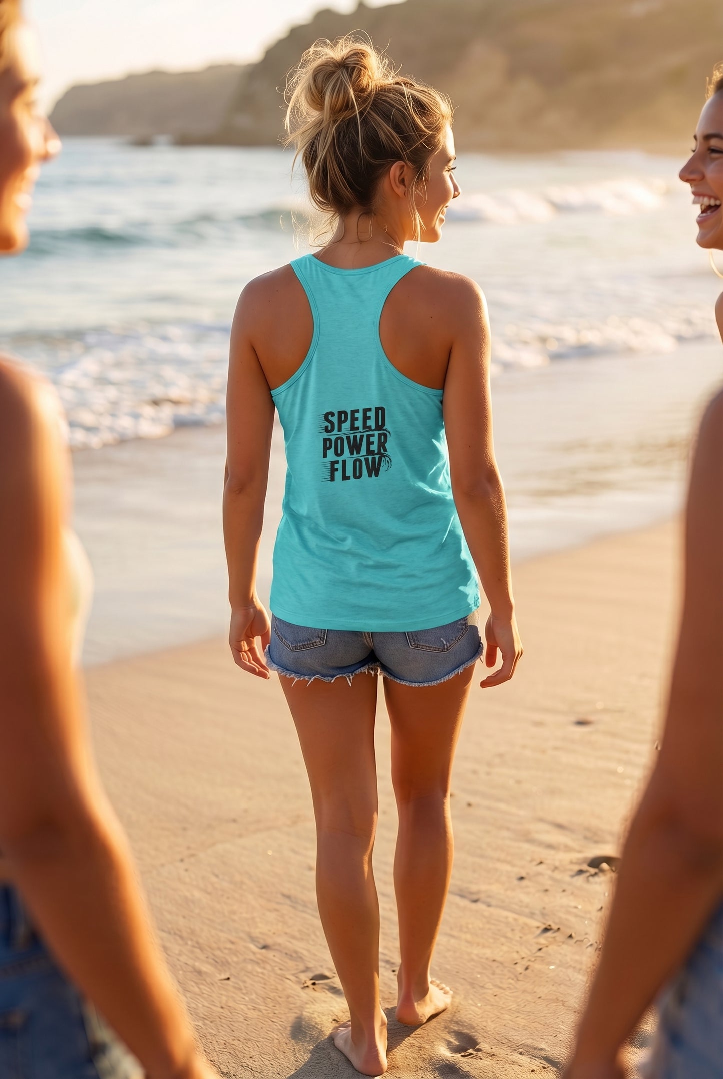 SurfMAD! Sun Racerback Tank - Women's